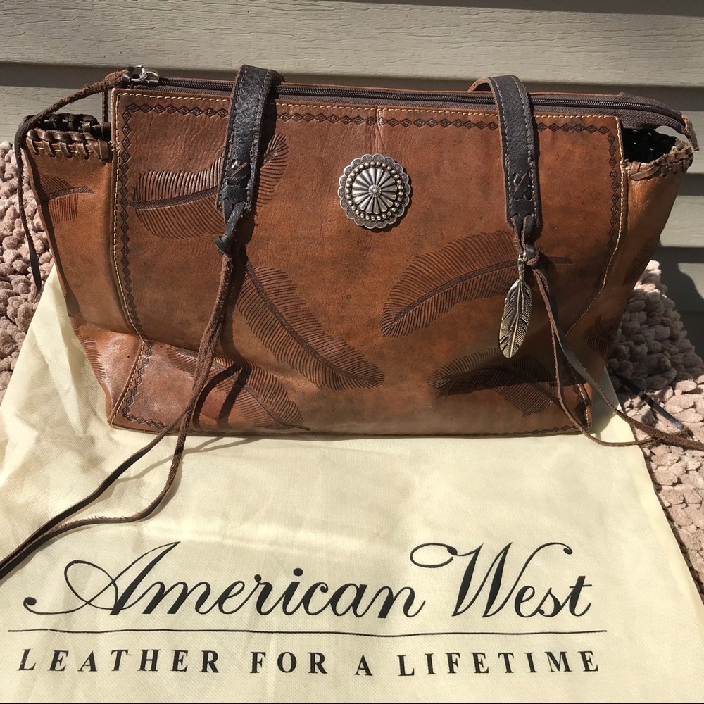 Genuine leather conceal to carry purse